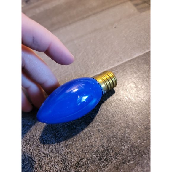 Blue light bulb xmas - Picture 4 of 4